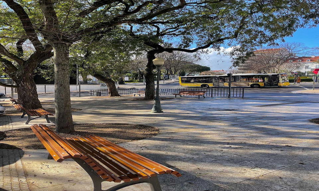 Paço da Rainha e Largo do Mitelo