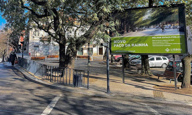 Paço da Rainha e Largo do Mitelo Paço da Rainha e Largo do Mitelo